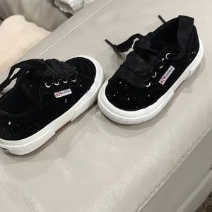 Superga Toddler Sparkle Velvet Shoes